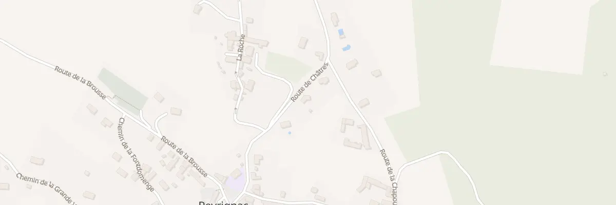 Plan du 14 Rte de Châtres à Peyrignac