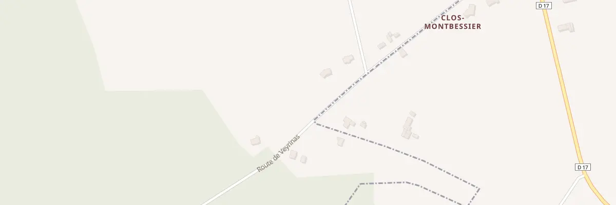 Plan du 26 Rte de Veyrinas à Nexon