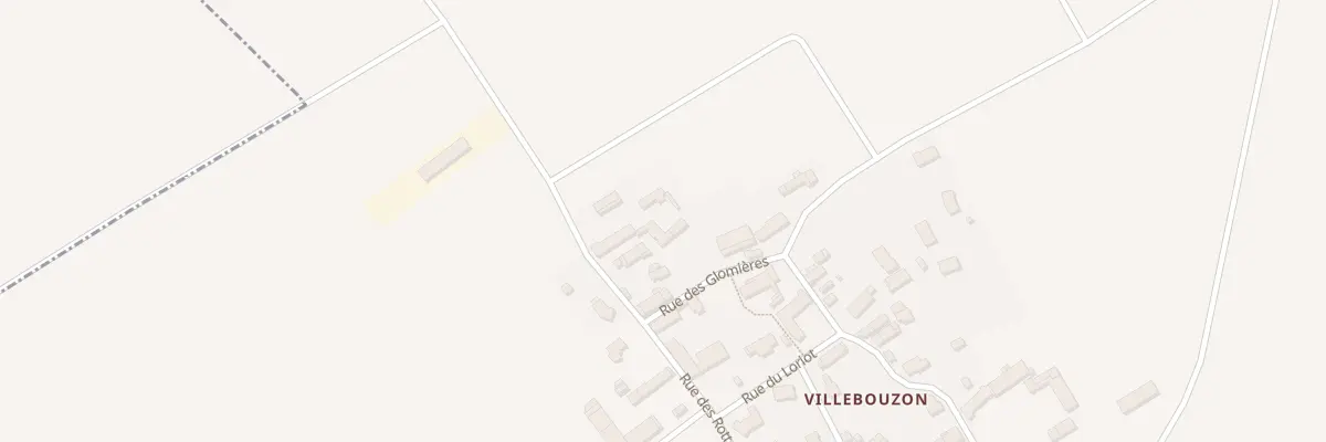 Plan du 22 Rue des Rottes Vertes à Villefrancœur