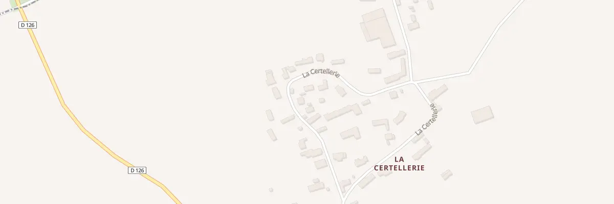 Plan du 34 La Certellerie à Vieuvicq