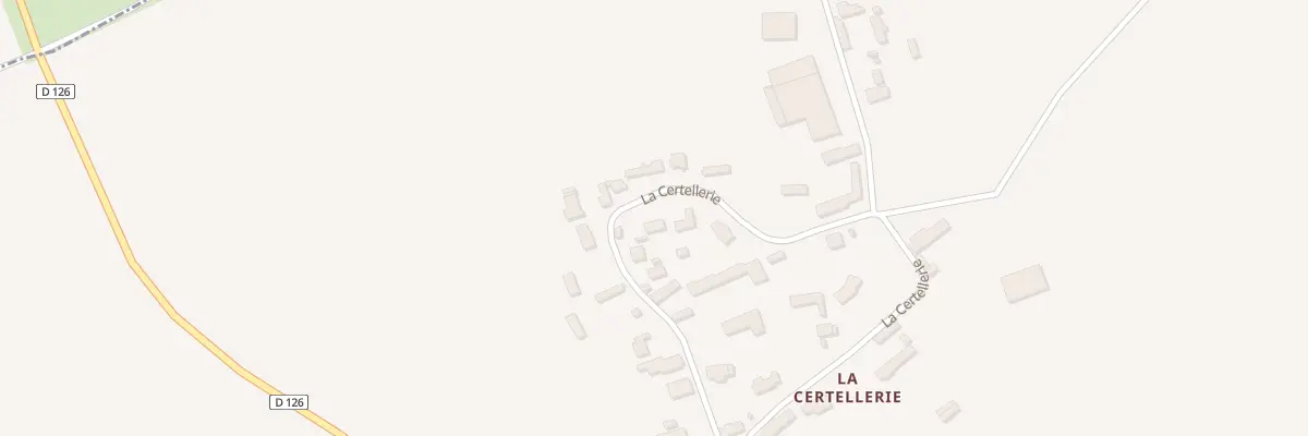 Plan du 32 La Certellerie à Vieuvicq