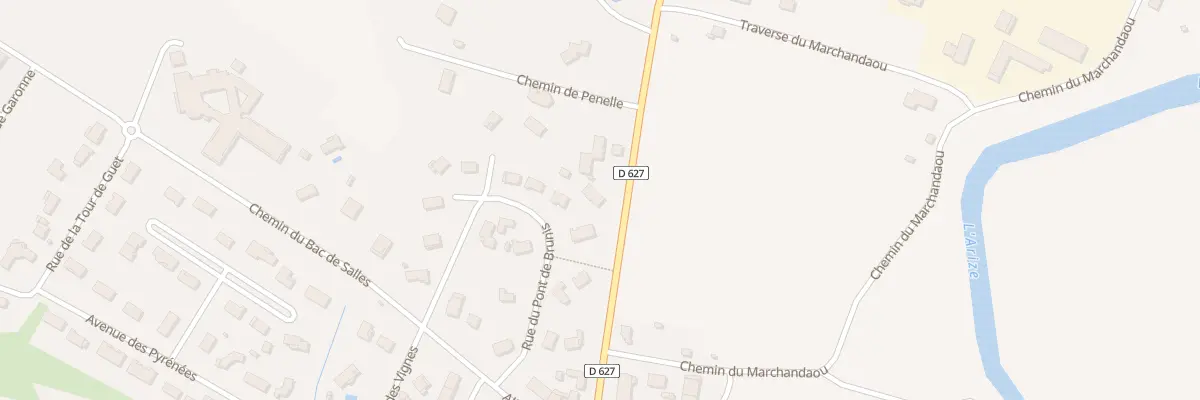 Plan du 12 Rue du Pont de Brunis à Rieux-Volvestre