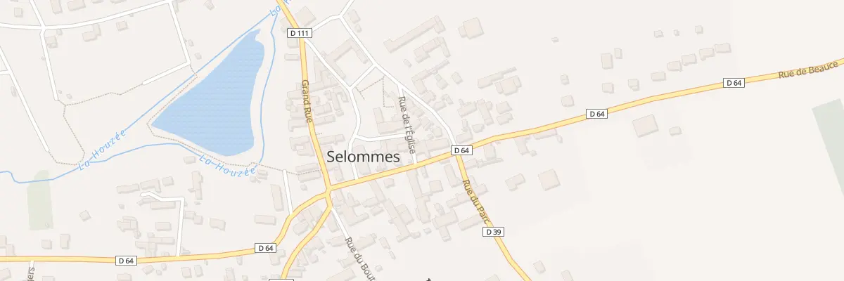 Plan du 4 Rue de Beauce à Selommes