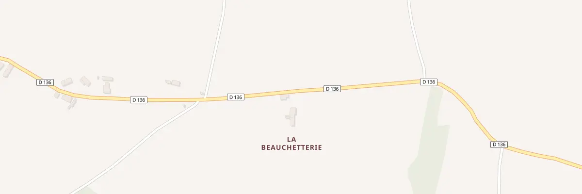 Plan du 2 La Beauchetterie à Saint-Jean-Froidmentel