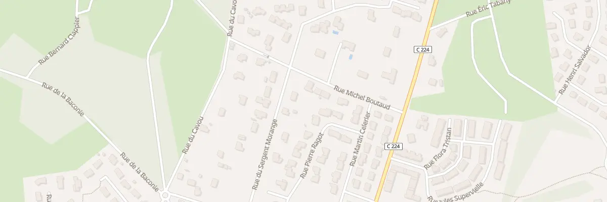 Plan du 30 Rue du Sergent Morange à Limoges