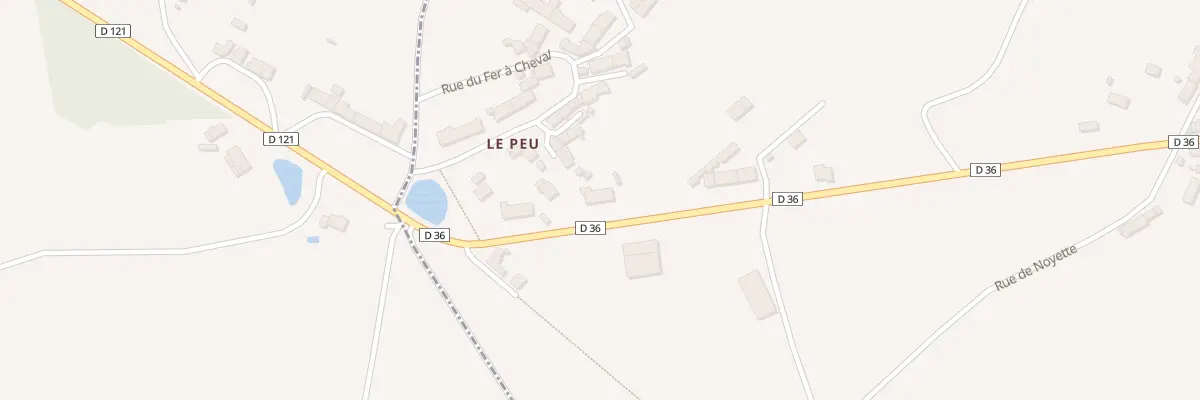 Plan du 22 Rue de la Trimouille à Tilly