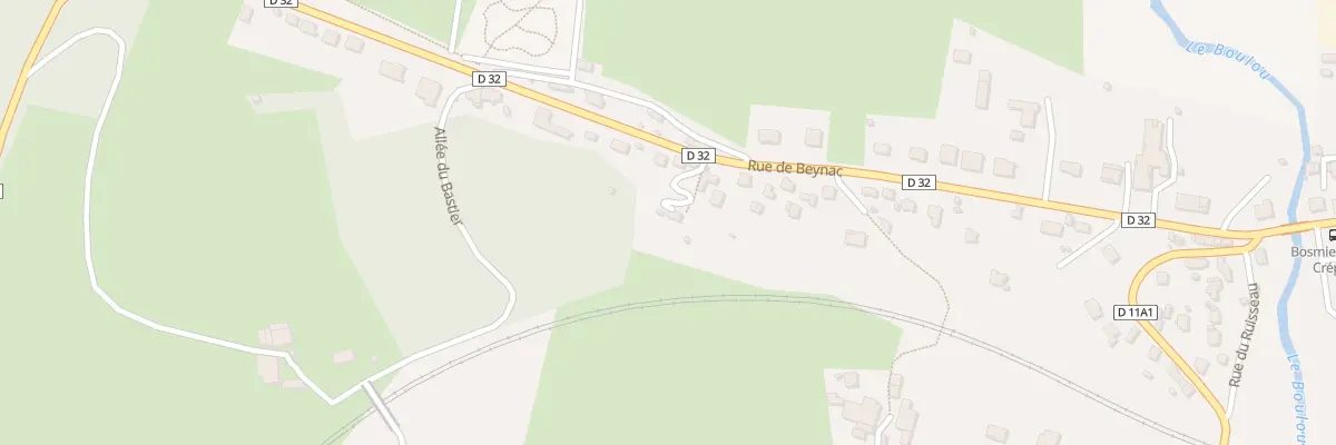Plan du 39 Rue de Beynac à Bosmie-l’Aiguille