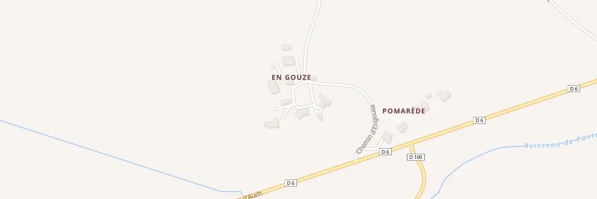 Plan du 231 Che d’Engouse à Savenès