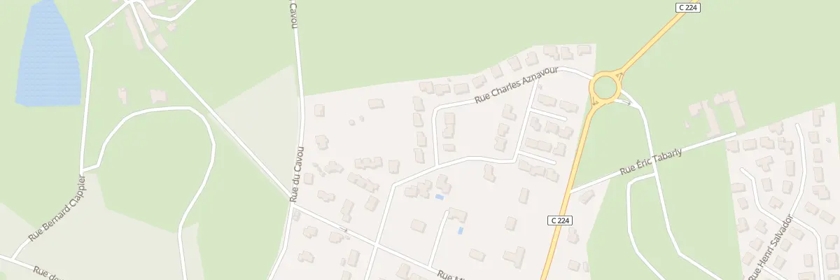 Plan du 23 Rue Charles Aznavour à Limoges
