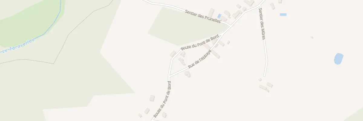 Plan du 23 L’Abbaye à Châtres