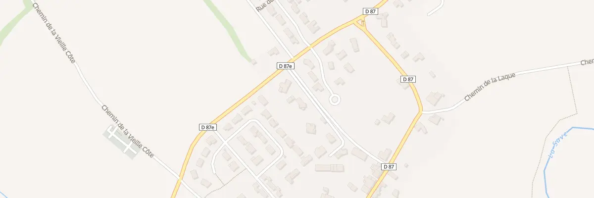 Plan du 272 Rte de Saint Paul à Menville