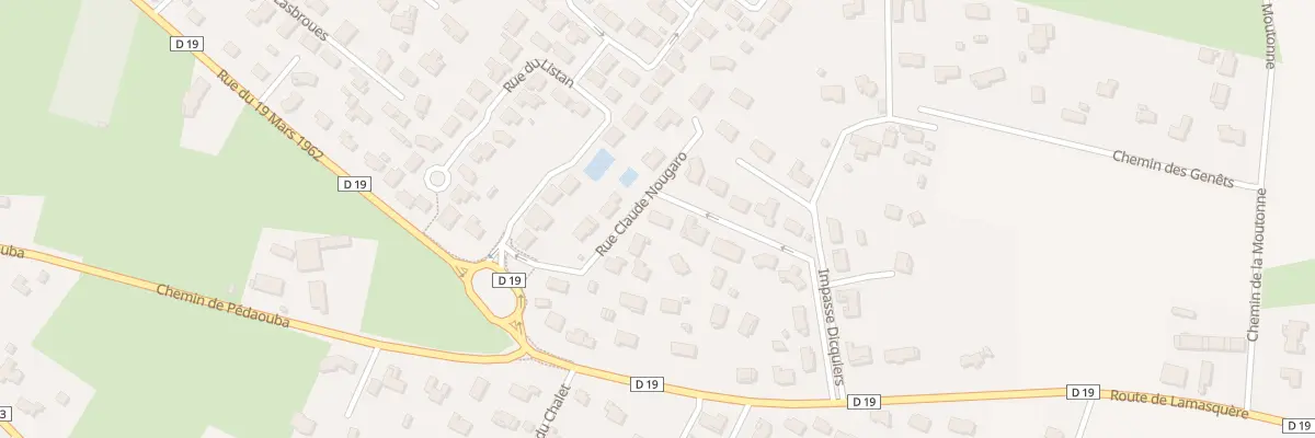 Plan du 5001F Rue Claude Nougaro à Saint-Lys