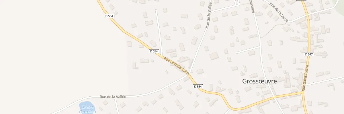 Plan du 26 Rue Grandis Sylva à Grossœuvre