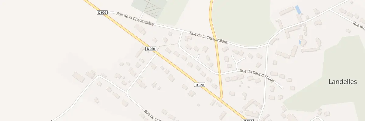 Plan du 11 Rue de la Chevardière à Landelles