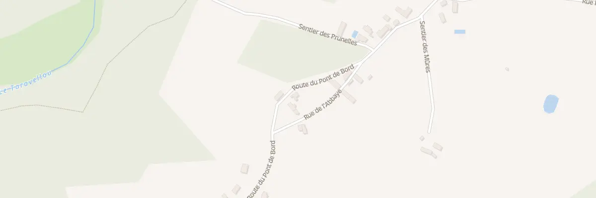 Plan du 1069 Rte du Pont de Bord à Châtres