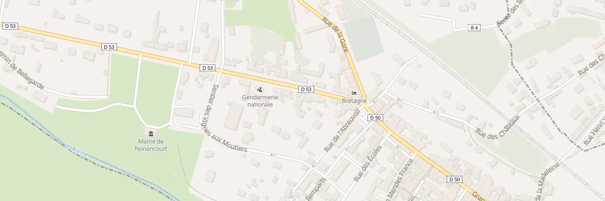 Plan du 7B Rue Hippolyte Lozier à Nonancourt