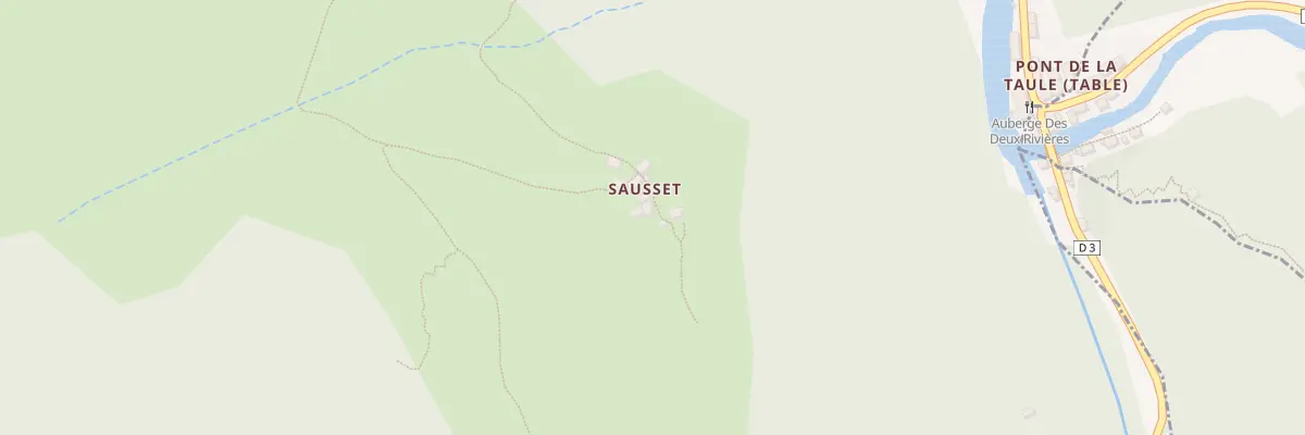 Plan du 383 Sausset à Seix