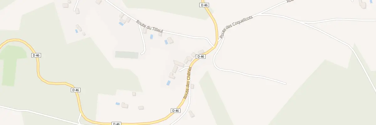 Plan du 2796 Rte des Chênes aux Farges
