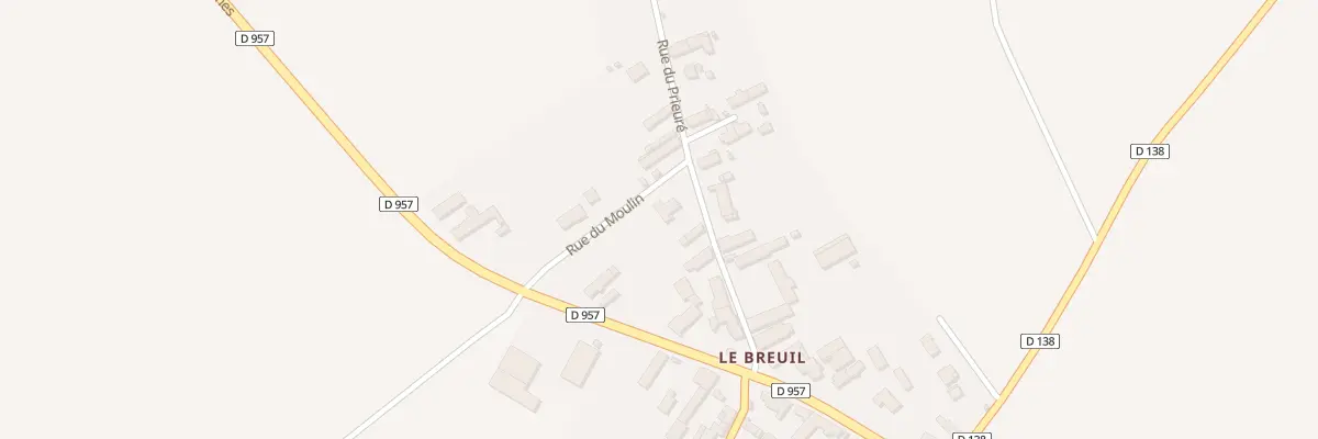 Plan du 5 Rue du Prieuré à Villefrancœur