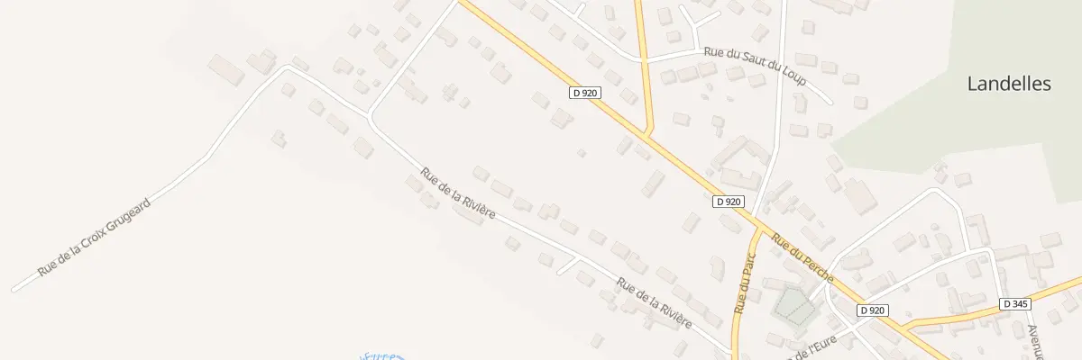 Plan du 46 Rue de la Rivière Neuve à Landelles