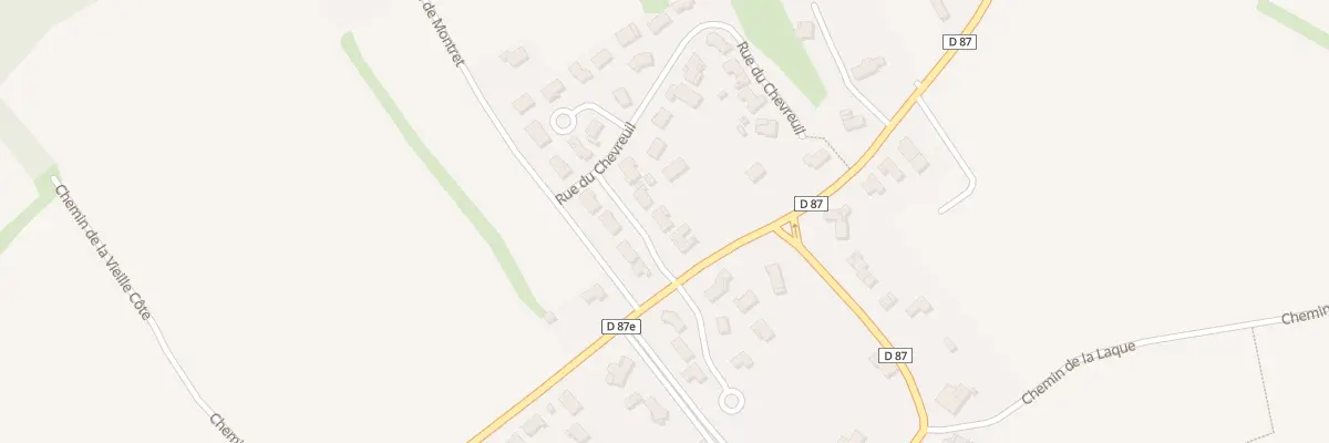 Plan du 3 Rue du Chevreuil à Léguevin
