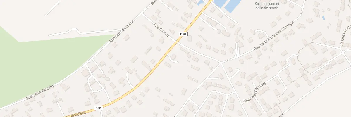 Plan du 543 Rue des Canadiens à Boos