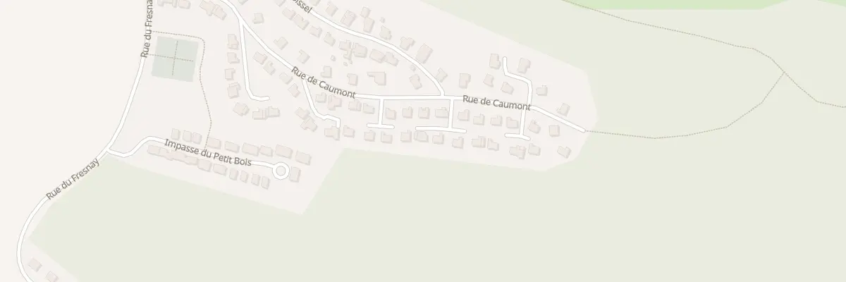 Plan du 1 All du Potier à Quévreville-la-Poterie