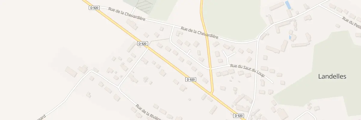 Plan du 9 Rue de la Chevardière à Landelles
