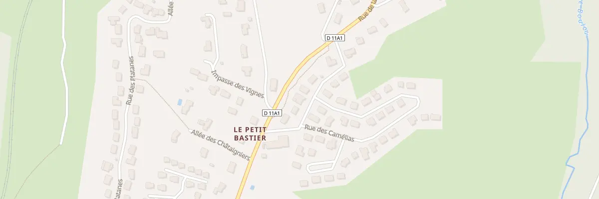 Plan du 5 Rue des Mimosas à Bosmie-l’Aiguille