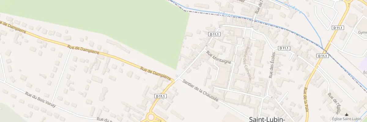 Plan du 23 Rue Charles Renard à Saint-Lubin-des-Joncherets