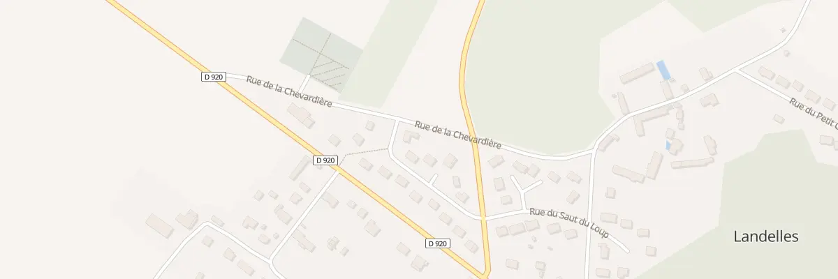 Plan du 12 Rue de la Chevardière à Landelles