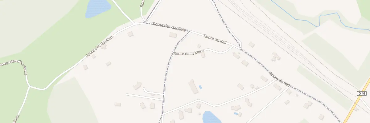 Plan du 66 Mas de Leroux Nord aux Farges