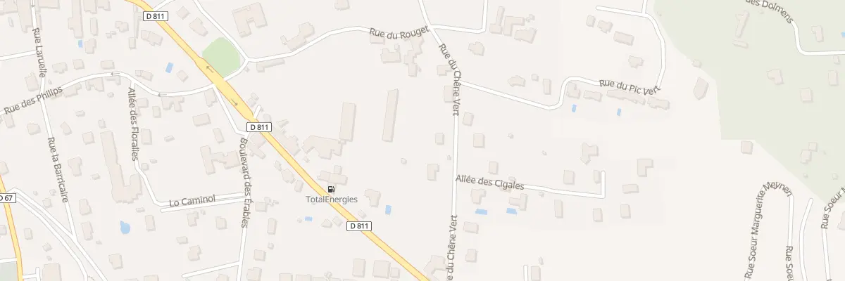 Plan du 9 Rue du Chêne Vert à Prayssac