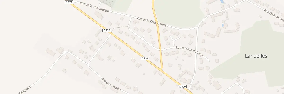 Plan du 7 Rue de la Chevardière à Landelles
