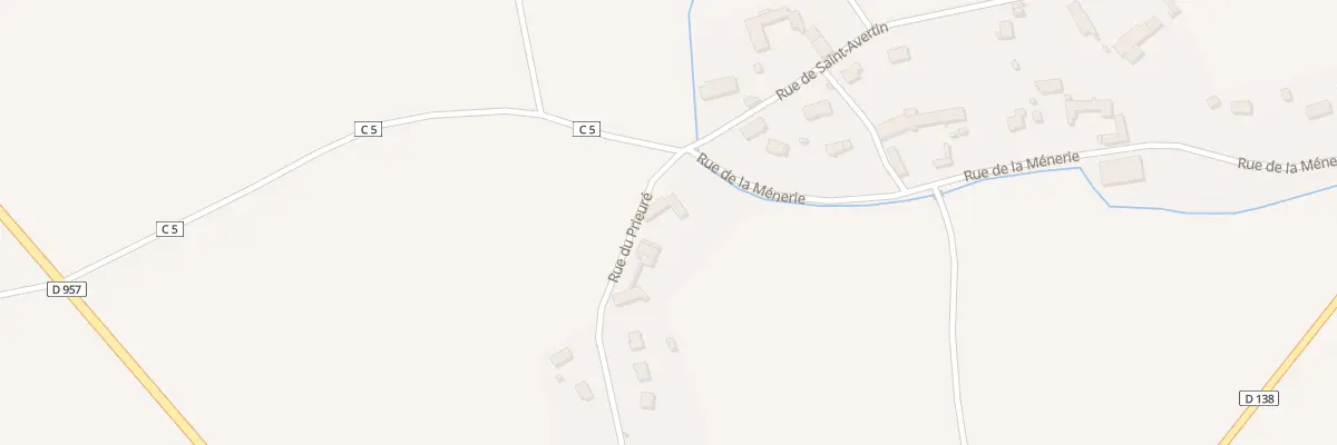 Plan du 26 Rue du Prieuré à Villefrancœur