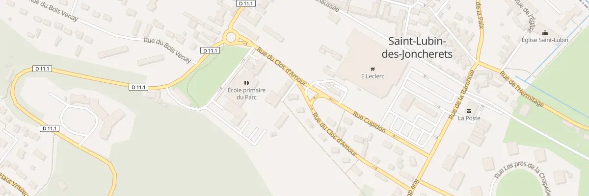 Plan du 2 Rue du Clos d’Amour à Saint-Lubin-des-Joncherets