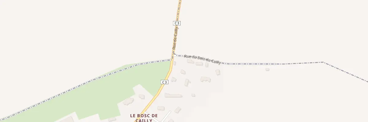 Plan du 3176 Rue de Cailly à Quincampoix