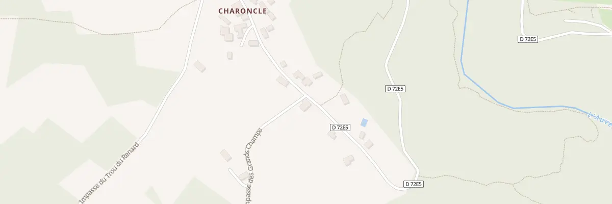 Plan du 9001 Charoncle Bas à Saint-Mesmin