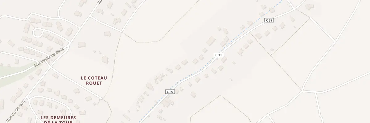 Plan du 51 Rue des Vallées de Chanvre à Montrichard Val de Cher