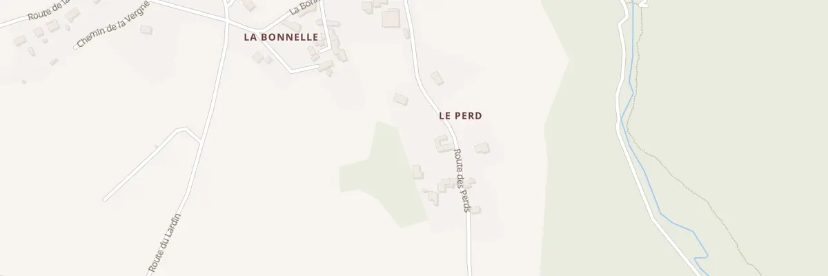 Plan du 4 Rte des Perds à Peyrignac