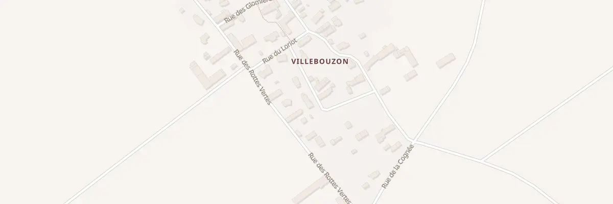 Plan du 6 Rue du Cormier à Villefrancœur