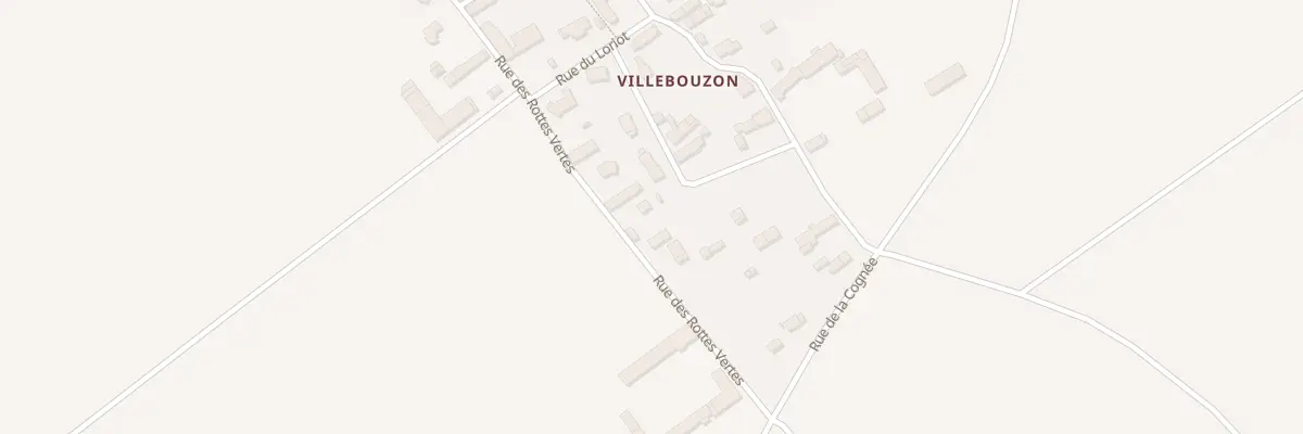 Plan du 8 Rue des Rottes Vertes à Villefrancœur