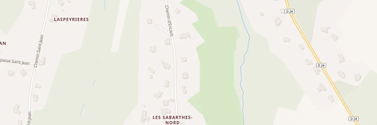 Plan du 13 Che d’Encavit à Lévignac