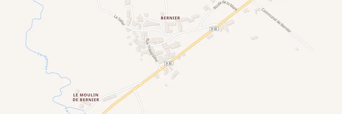 Plan du 6 Rte des Herolles à Lignac