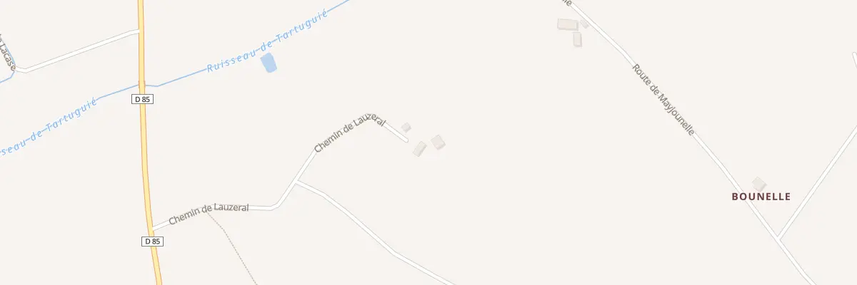 Plan du 5035 Les Granges à Montlauzun