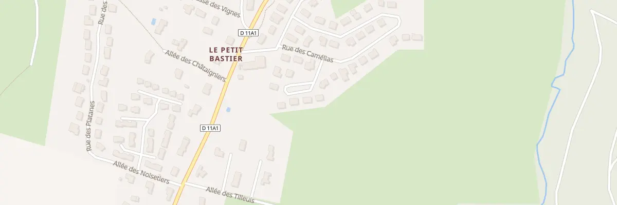 Plan du 12 Rue des Lilas à Bosmie-l’Aiguille