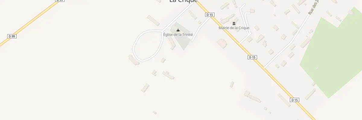 Plan du 154 Av du Chateau à La Crique