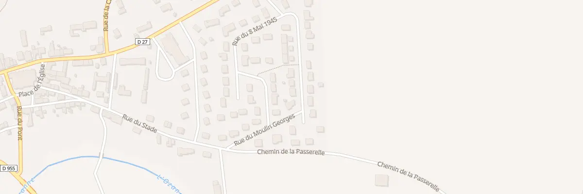 Plan du 20 Rue Lucien Truillet à Yèvres