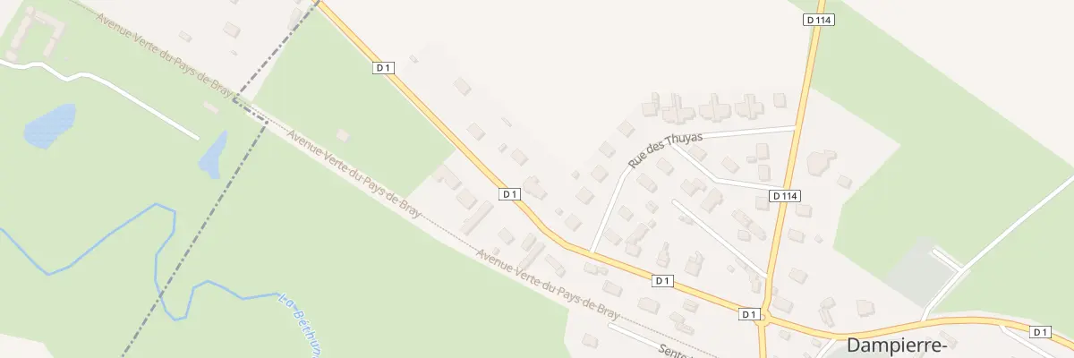 Plan du 5012 Plaine de l’Eglise à Dampierre-Saint-Nicolas