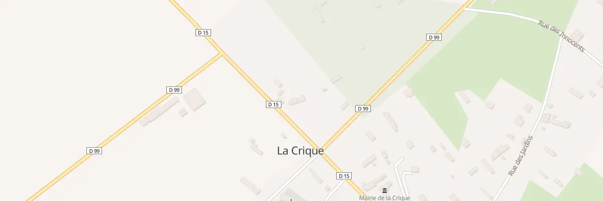 Plan du 5077 Le Bourg à La Crique